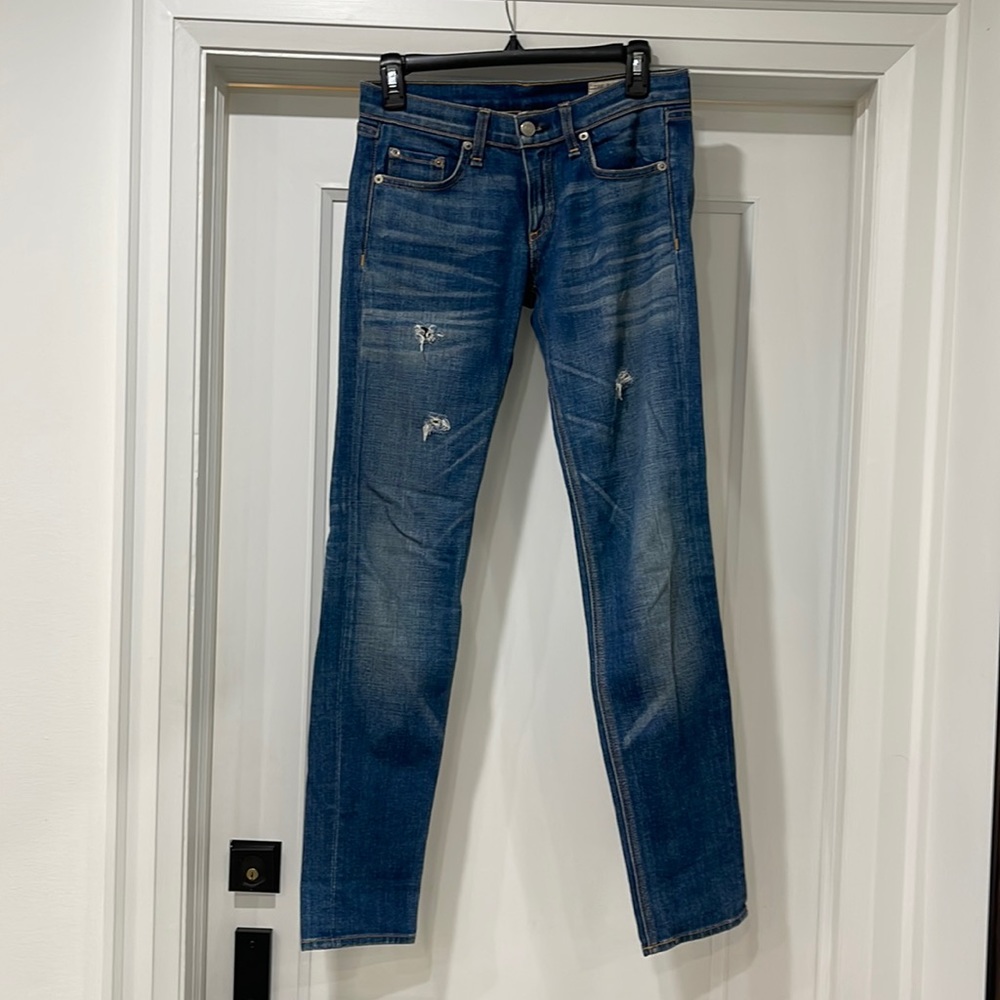 Rag and Bone Straight Leg relaxed fit jeans